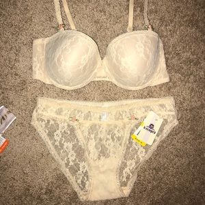 B.tempted bra and panty set